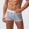 Underpants Brand Men's Swim Shorts Racing Swimsuit Man Swimming Trunks Briefs Breathable Swimwear Men Boxer Board ShortsUnderpants