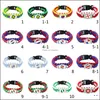 Mexico vlag Paracord overleving Outdoor Cam armbanden voor vrouwen mannen meisjes vriendschap touw 550 7 armband sieraden drop levering 2021