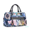 Borse da sera Rock Style Fashion Totes Borse da donna in denim Spalla casual Vintage Demin Blue Top Handle Bolsa Borse da viaggio grandi da sera