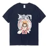 Retro Death Note Misa Amane Anime T-shirt för män Kvinnor Kort ärm toppar manga t-shirt ren bomull sommar t-shirt fans tees gåva 220708