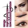 Mascara en eyeliner set 2in1 4d dikke krulmaskera met 3D waterdichte precisie vloeibare eyeliner 36 uur langdurige volume krullenverlenging zwarte wimpers make -up