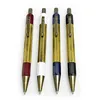 Luxury signature ballpoint pen bronze metal fountain pens inlaid in Egyptian hieroglyphics forged stationery for writing279f