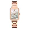 Роскошные часы женские наручные часы для женщин Стальные ремешки часы для ювелирных украшений y0404