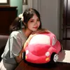 30-45CM Cute 4 Colors Cartoon Car Model Stuffed Plush Toys Children Kids Boys Gift Kawaii Car Shaped Cushion Pillow Birthday Gifts LA438