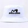 Nova moda boné sea doo seadoo moto impressão balde chapéu verão casual marca unisex pescador hats31231934412823