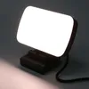 Flitskoppen Webcamlamp met 3 modi en traploos dimmen Zoomverlichting voor video-opname/livestreaming/videoconferentiesFlash