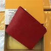 Paris Premium Red Skórzana Smukła portfel x czerwony czarny portfel oryginalny skórzany sportowy torba sportowa nr 857295h