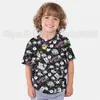 Çocuklar Savaş Kedileri Tişörtler Erkek Kız Kız Karikatür Oyunu 3D Baskı Tshirts Yaz Toddler Çocuklar Kısa Kollu Tshirts Camiseta7423719