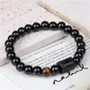 12 Constellation Bead Bracelet Beaded Strands Jewelry Zodiac 8MM Healing Lucky Men Natural Stone Beads Couple for Women Best Friend Couple Gift
