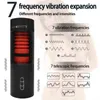 Nxy masturbators nieuwe rode dame volledig automatisch intelligente 7 frequentie spiraaltelescopische vibratiemannen s vliegtuigbeker 220621