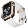 Geschikt voor Apple Watch Bands Generatie 2-7 PC-riemen Iwatch Buckle Pols Maat 38 mm 40mm 42 mm 45 mm polsbandjes