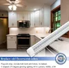 SHOPLED 3ft T8 LED Tube Light Fixture 27W 3510lm 6000K Cool White V Shape Linkable Lights Shop Lysning Lys Takljus för garderob Kök Hall Workbench