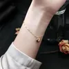 Связанные браслеты минималистская из нержавеющая сталь кулон -браслет