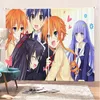 Curtain & Drapes Custom Anime Window Curtains For Living Room Manga Date A Live 3D Print Blackout Bedroom Home Decor DrapesCurtain