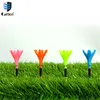 3pcs/bag Plastic Golf Tees Petal Rotation Limit Golf Ball Tees Adjustable Height Super Stable Ball Tees golfer gift