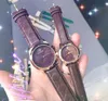 Yüksek Kaliteli erkek bayan arı izle 39mm 32mm orologio di lusso deri kemer kuvars otomatik hareket Bayanlar Ortak Çift kol saati İthal Kristal Ayna Saat