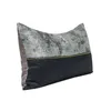 Kussen/decoratief kussen jingze decoratieve woonkamer bank kussen deksel zwarte kussens luxe patchwork kussensloop 30x50cmcushion/de