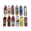 Fingers Exercise Toy Mini Desktop Fingertip Skate Boarding Creative Graffiti Skateboard Finger Plastic Fingerboard Hand Wrist Childrens