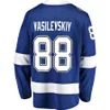 하키 유니폼 Steven Stamkos 91 Nikita Kucherov 86 Andrei Vasilevskiy 88 Point 21 Hedman 77 Cirelli 71 블루 화이트 블랙 2022 스타디움 시리즈 사이즈 S-XXXL 스티치 맨