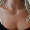 Mode Einfache Kreuz Choker Halskette Für Frauen Trendy Glück Türkische Bösen blick Halskette Hochzeit