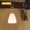 Nattljus Portable LED Light Lantern med trådlös snabb laddare Touch Remote Control Dimble Bedside Lamp för barn Baby Gift Night