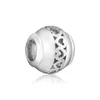925 Sterling Silver Dangle Charm Chiot Cheval Escargot Perles De Verre Perle Fit Pandora Charms Bracelet DIY Bijoux Accessoires