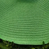 Summer 25m Big Brim Oversize Foldable Beach Hats For Women Folding Straw Sun Protection Party Travel Drop 220318