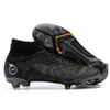 2022 Mens Soccer Shoes Mercurial Vapores XIV 14 Elite FG High Cleats CR7 Ronaldo Impulse Outdoor Leather Comfortable Knit ACC Football Boots EUR39-45