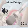 Nxy vibratorer kraftfull magisk trollstav för kvinnor enorm av vibrator kvinnlig g spot clitoris massage sex leksaker kvinna vuxen produkt 220418