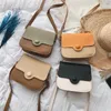 HBP весенне-летние маленькие сумки INS, женская волна, корейская версия, простая трендовая сумка через плечо, маленькая квадратная сумка, хороший подарок