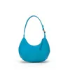 Nouveau sac femme minorité conception simple croissant fronde une épaule couleur unie irrégulière polyvalent main Purses_CJB4