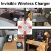 Kablosuz masa hızlı şarj cihazı mobilya mermer bilgisayar masası ev ofis kafe otel restoran bar için hızlı şarj