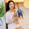 45 cm mignon girafe cerf poupée en peluche animal court en peluche poupées