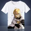 Herr t-shirts seraf av slutet hyakuya yuichiro cosplay kostym bär anime sommar bomullsmask t-shirt t-shirt tee
