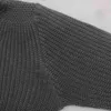 Mężczyźni Autumn Zima Kołnierz Lapel Długie rękawy Gęsty ciepły sweter z dzianiny umieszczony na L220801