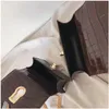 кожаный кошелек кросс -дизайнерский дизайнер мессенджер пакеты роскошные сумки для плеча дамы клетчатые мешки для цепи простой дизайн маленькая квадратная мода мини -сумочка с несколькими цветами hbp