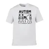 Аутизм Men's Fashion's Fashion Autism Это не инвалидность, это футболка для мужчин 220520