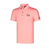Camicia da uomo da golf Maglietta da polo da uomo Comoda maglietta traspirante Abbigliamento Moda Abbigliamento sportivo 220712