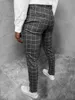 Costumes pour hommes Blazers Pantalons Western Stripe Style masculin Printemps Automne Récréatif Cultiver son corps Partie contractée Utilise Trouse