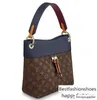 Taschen M43441 Tuileries Besace Blue Kaviar Lambskin Le Boy Chain Flap Messenger Totes