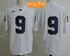 Thr Youth Penn State Nittany Lions 9 Trace McSorley 26 Saquon Barkley Jersey Kids Big Ten Penn State Blue White White Sched Football Football