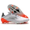 X SPEEDFLOW.1 FG 2022 Soccer Shoes Cleats Football Boots Sky Rush NumbersUp Escape Light RedCore