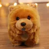 1 pc 25 cm gevulde simulatie chow pluche speelgoed kawaii honden pop mooie chowdren voor ldren girls verjaardag cadeau home decor j220729