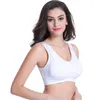 Roupa de ioga Mulheres roupas íntimas acolchoadas Tops Gym Top Sport Bra Bra respirável Running Running Sports Sports BRASHOOGA