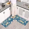 Mattor Anti-Slip Kitchen Mat Absorberande Badrumsmatta Entré Dörrat vardagsrum sovrummet sovrum