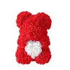 Coronas de flores decorativas 1 Uds 20cm/30cm espuma Artificial poliestireno oso de peluche de rosas molde DIY regalos decorativos