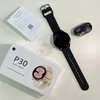 P30 Novo relógio inteligente Mulheres Bluetooth Call Bracelet de freqüência cardíaca à prova d'água Observa esportes Round Smartwatch Men para Android iOS Mi