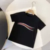 럭셔리 디자이너 아기 소년 여자 Tshirts 여름 아이의 옷 패션 짧은 슬리브 어린이 옷 티셔츠 편지 b ptinted 탑 티