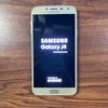 Reformado Samsung J4 J400F Quad Core Android 8.0 5,5 "2GB RAM 16GB ROM 4G LTE Dual Sim Desbloqueado telefones celulares
