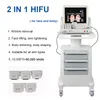 2 I 1 Portable HIFU Face Lift Body Slimming Andra Beauty Equipment Högintensiv fokuserad ultraljudshud Rtightening Beauty Device